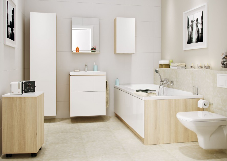 Biała łazienka – dla kochających czystość