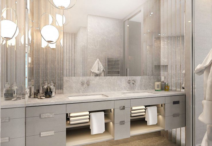Szara łazienka – elegancka i minimalistyczna